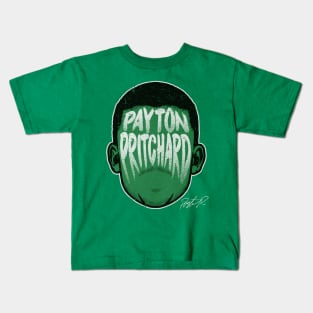Payton Pritchard Boston Player Silhouette Kids T-Shirt